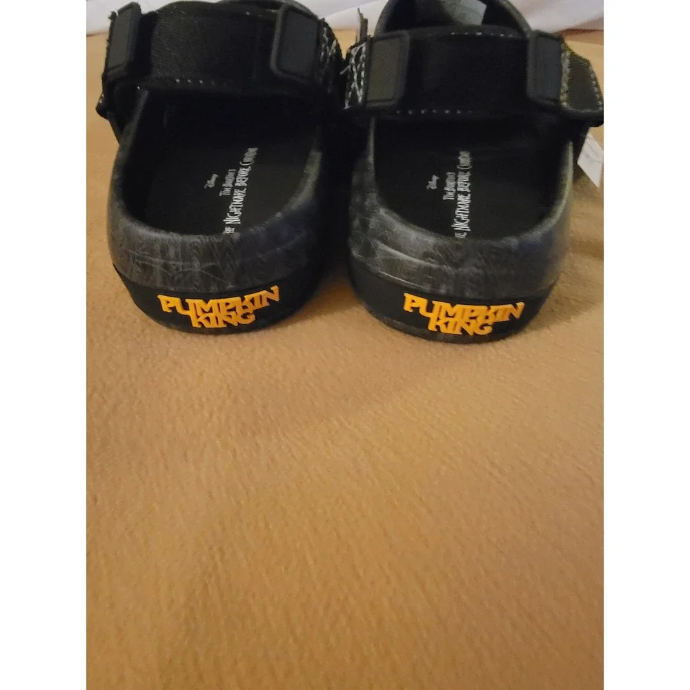 Tim Burton's Nightmare Black‎ Clogs Pumpkin King Size 11